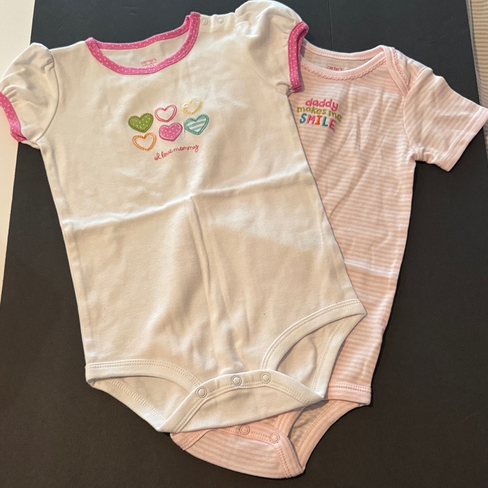 Baby Onesies Set - White and Yellow